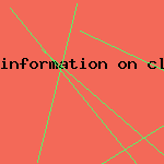 information on clomid